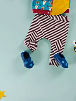 Выкройка: Штанишки с эластичным поясом