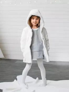 Выкройка: Шубка из искусственного меха