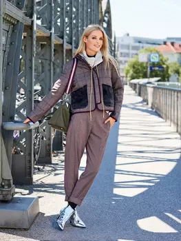 Выкройка: Стеганая куртка