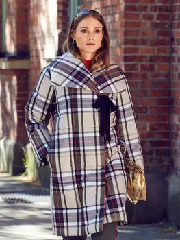 Выкройка: Стеганое пальто