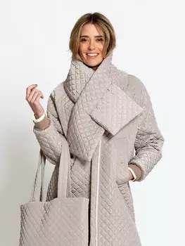 Выкройка: Стеганый шарф