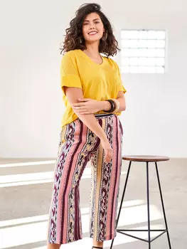 Выкройка: Струящиеся кюлоты