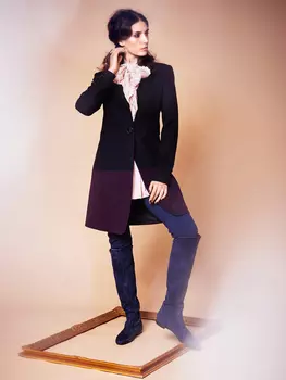 Выкройка: Сюртук без воротника