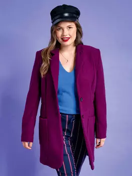 Выкройка: Сюртук с большими накладными карманами