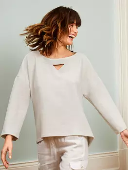 Выкройка: Свитшот А-силуэта