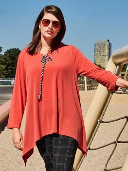 Выкройка: Свободный пуловер