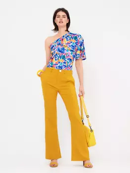 Выкройка: Топ асимметричного кроя