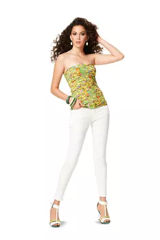 Выкройка: Топ-бандо и болеро