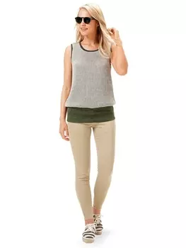 Выкройка: Топ на широкой резинке