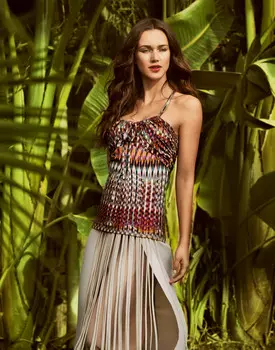 Выкройка: Топ на тонких бретелях