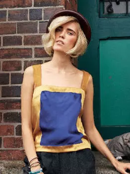 Выкройка: Топ прямого кроя