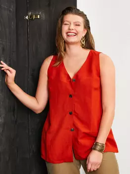 Выкройка: Топ расклешенного силуэта