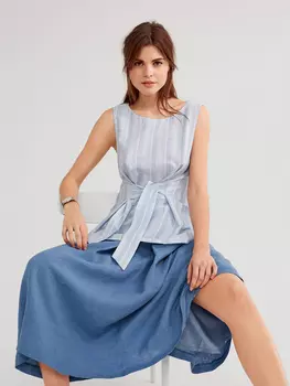 Выкройка: Топ расклешенного силуэта