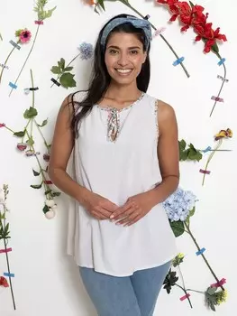 Выкройка: Топ расклешенного силуэта