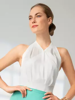 Выкройка: Топ с бретелью-петлей