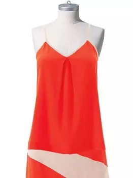 Выкройка: Топ с бретелями-спагетти