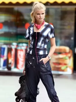 Выкройка: Топ с цельнокроеными рукавами