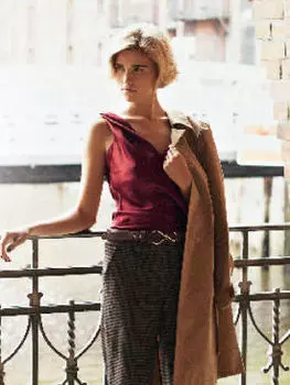 Выкройка: Топ с перекрученными бретелями