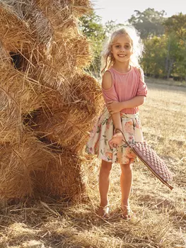 Выкройка: Топ с рукавами-фонариками