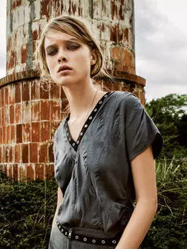 Выкройка: Топ с V-образным вырезом