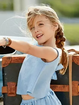 Выкройка: Топ с вырезом лодочкой