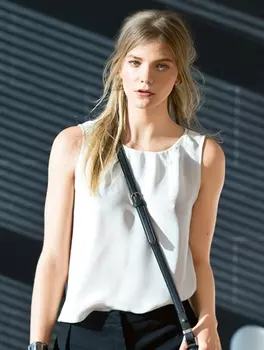 Выкройка: Топ с вытачками у горловины