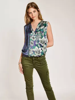 Выкройка: Топ с запахом