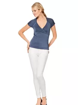 Выкройка: Топ с запахом