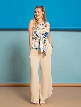 Выкройка: Топ с завязывающимися деталями