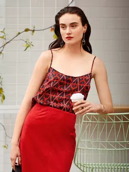 Выкройка: Топ в бельевом стиле