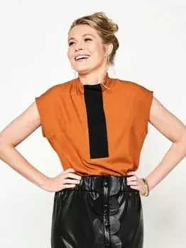 Выкройка: Топ в минималистичном стиле