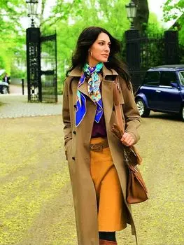 Выкройка: Тренчкот