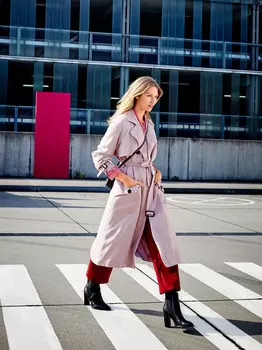 Выкройка: Тренчкот с рукавами реглан