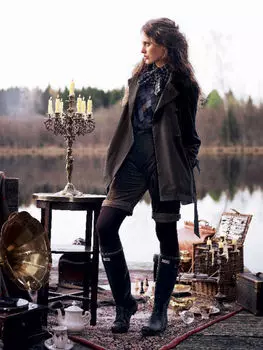 Выкройка: Тренчкот с рукавами реглан