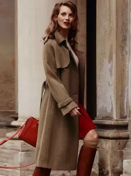 Выкройка: Тренчкот с рукавами реглан