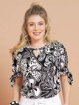 Выкройка: Трикотажная блузка