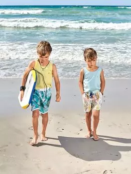 Выкройка: Трикотажная майка для мальчика