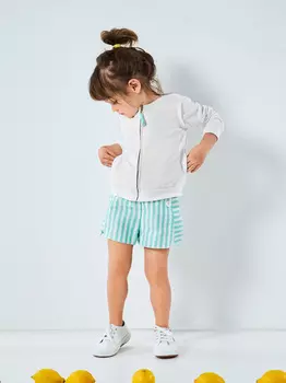 Выкройка: Трикотажный блузон для девочки