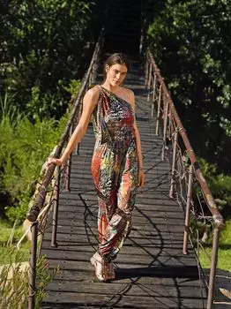 Выкройка: Трикотажный комбинезон