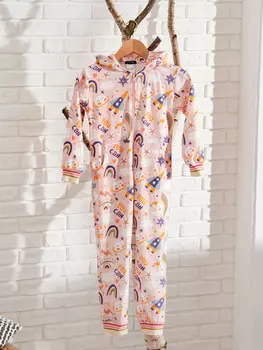 Выкройка: Трикотажный комбинезон для девочки