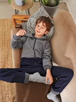 Выкройка: Трикотажный комбинезон для мальчика