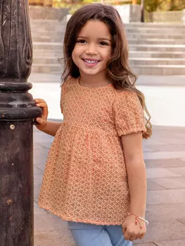 Выкройка: Туника для девочки