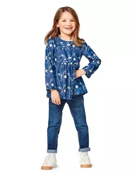 Выкройка: Туника для девочки