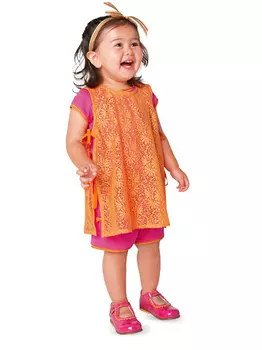 Выкройка: Туника, футболка и шорты