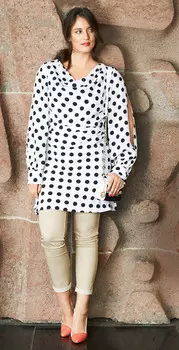 Выкройка: Туника расклешенного силуэта