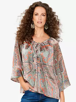 Выкройка: Туника расклешённого силуэта