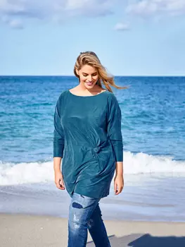 Выкройка: Туника с асимметричной драпировкой