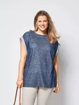 Выкройка: Туника с цельнокроеными рукавами