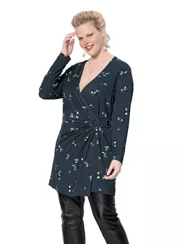 Выкройка: Туника с глубоким V-вырезом