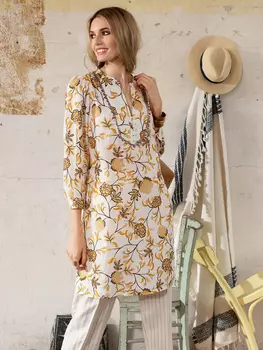 Выкройка: Туника с пластроном